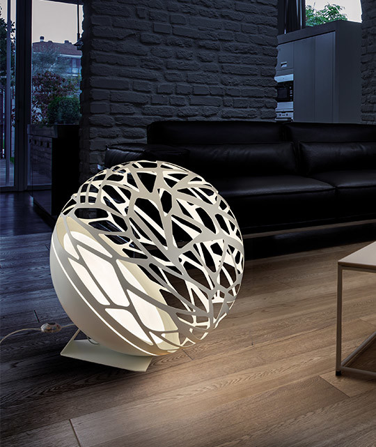 Kelly Large Sphere Bodenleuchte von Studio Italia Design bei  Leuchtenleuchten kaufen